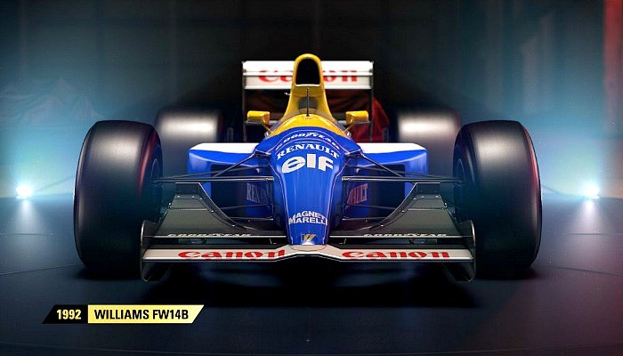 Williams FW14B de 1992 estará no game F1 2017
