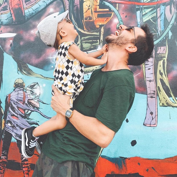 Junior Lima e o filho, Otto (Foto: Reprodução/Instagram) Junior Lima e o filho, Otto (Foto: Reprodução/Instagram)