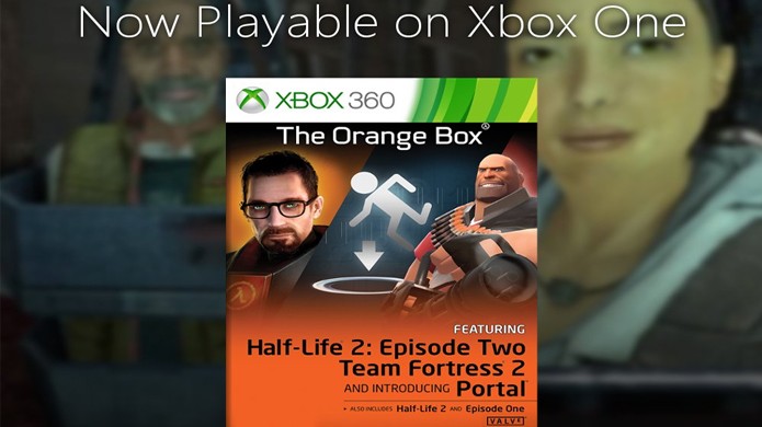 Half-Life 2 e outros clássicos da coletânea Orange Box da Valve entram na retrocompatibilidade do Xbox One (Foto: Reprodução/Microsoft)