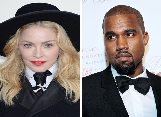  Madonna e Kanye West (Foto: Gettyimages)