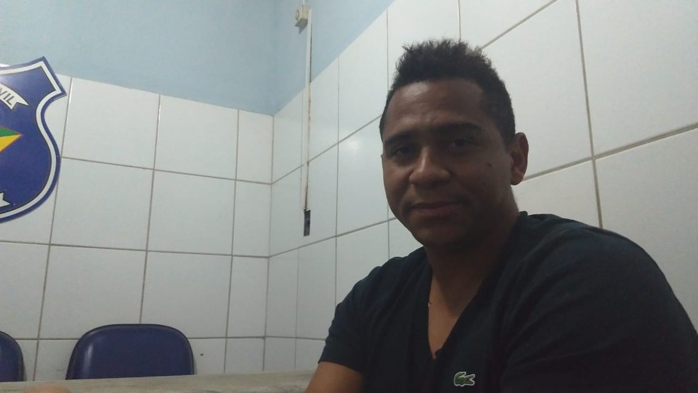 Walter na Central de Flagrantes: "Aprendi" (Foto: Derek Gustavo/G1)