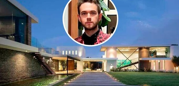 Zedd diminui preço de mansão em Los Angeles para tentar vendê-la (Foto: Reprodução / Noel Kleinman e Instagram)