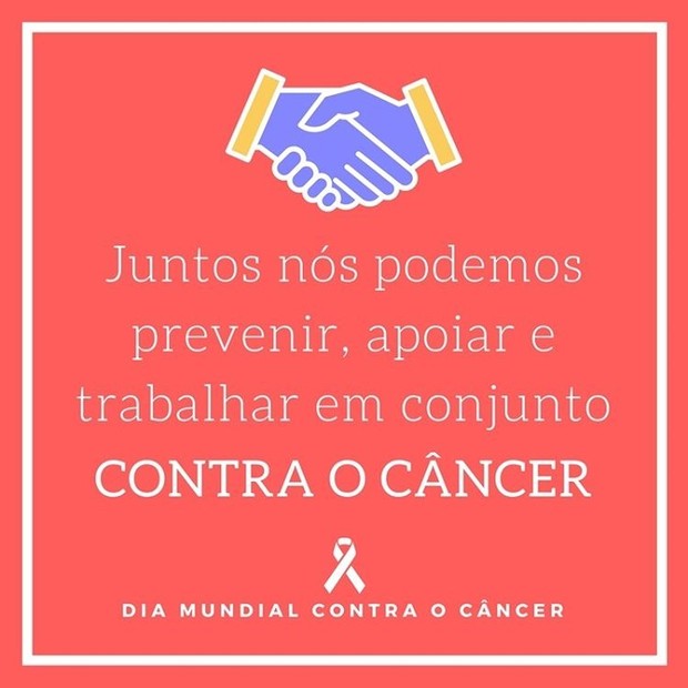 EGO - Dia Mundial Contra o Câncer: famosos fazem posts de conscientização -  notícias de Famosos