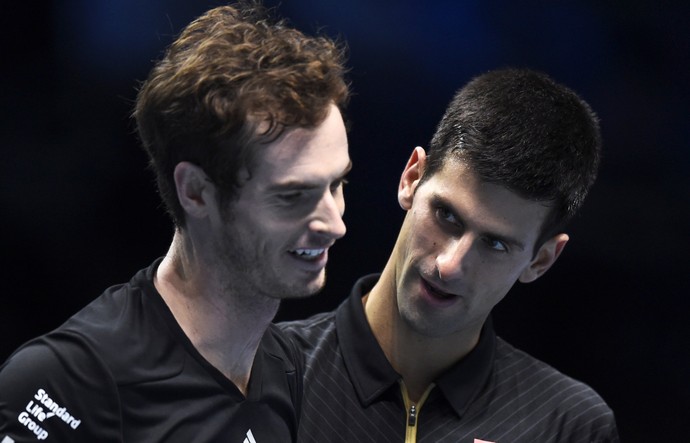 tenis andy murray novak djokovic atp finals (Foto: Reuters)