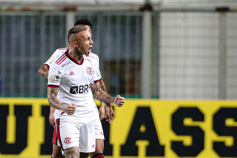 Everton Cebolinha Flamengo x America-MG &mdash; Foto: Gilson Junio/AGIF