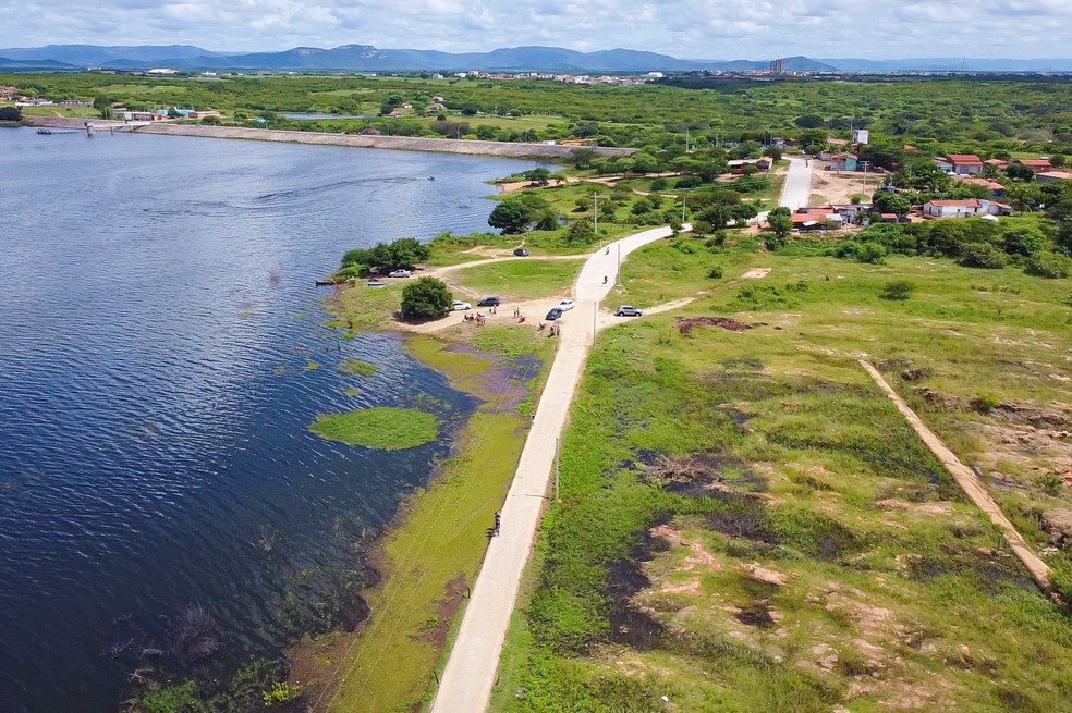 Barragem de Pau dos Ferros — Foto: Raffael Nunes/Cedida/Igarn