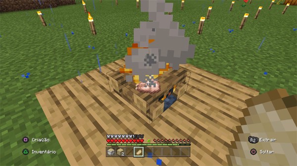 Como Fazer Fogueira No Minecraft Jogos Casuais Techtudo All images and logos are crafted with great workmanship. como fazer fogueira no minecraft