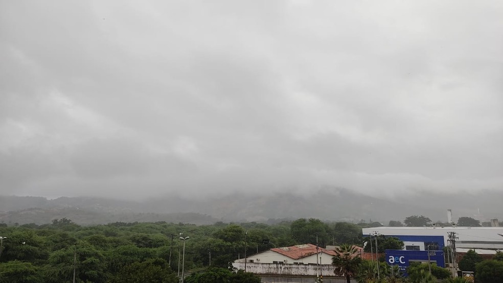Companhia aérea cancela voo de Juazeiro do Norte com destino a Recife por causa do mau tempo — Foto: Arquivo pessoal