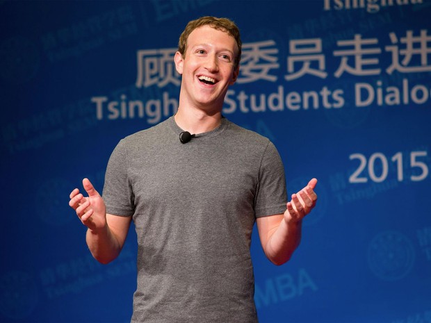 Mark Zuckerberg, criador do Facebook, dá palestra na Universidade de Tsinghua (Foto: Reprodução/Facebook/Mark Zuckerberg)