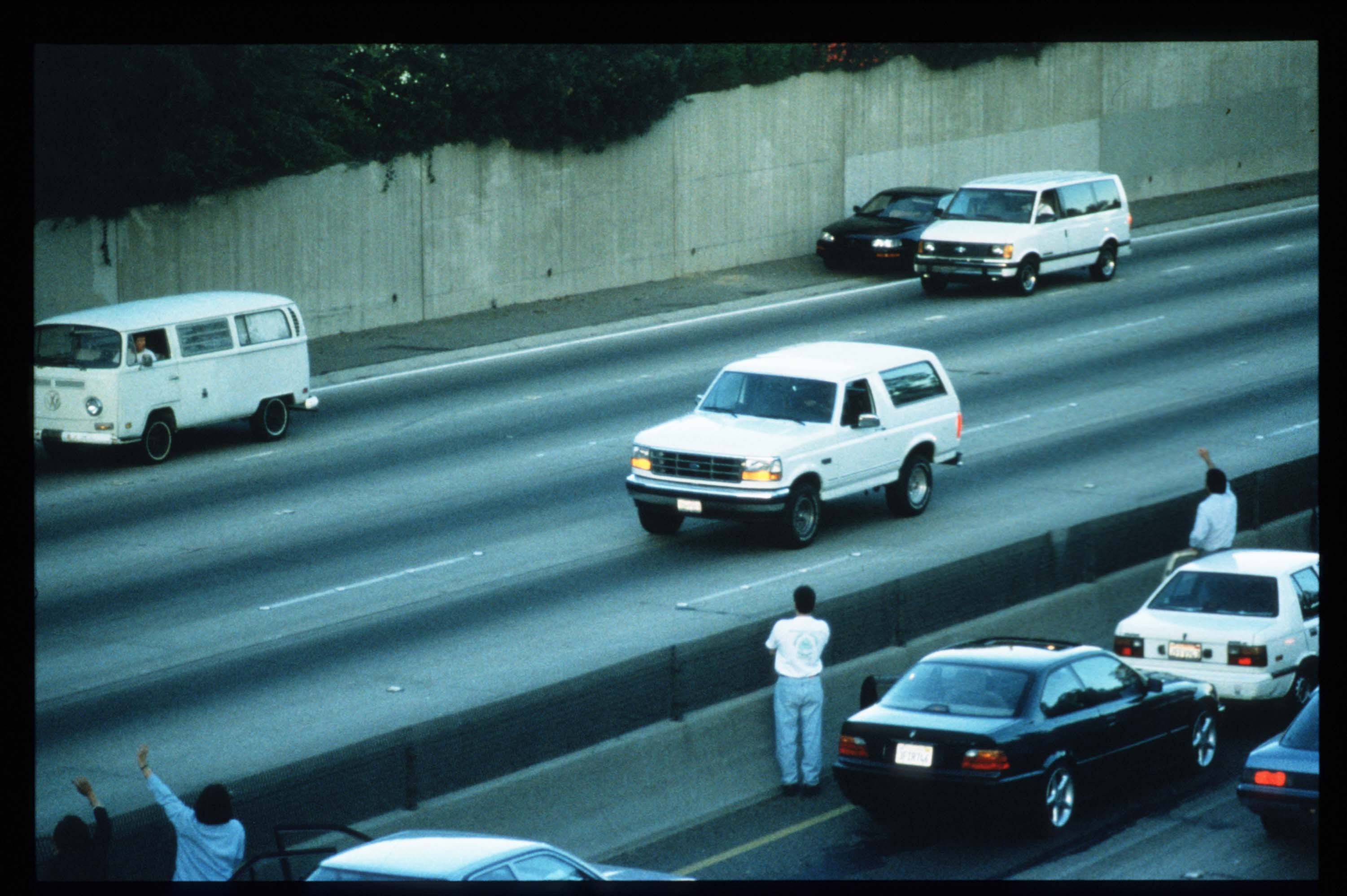 Ford Bronco que OJ Simpson usou para fugir em 1994 (Foto: Getty Image )
