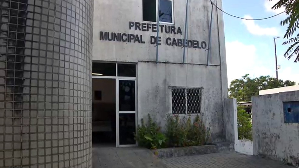 Prefeitura Municipal de Cabedelo, PB — Foto: Reprodução/TV Cabo Branco