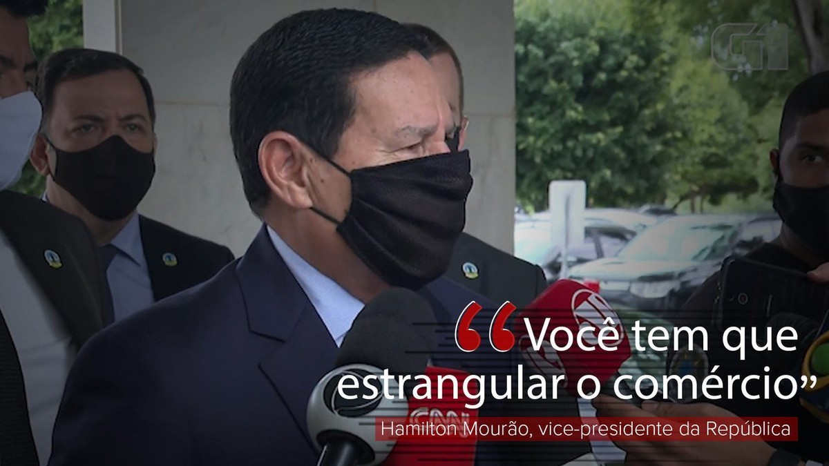 'Temos que fazer a nossa parte', diz Mourão sobre combate ao comércio ilegal de madeira thumbnail