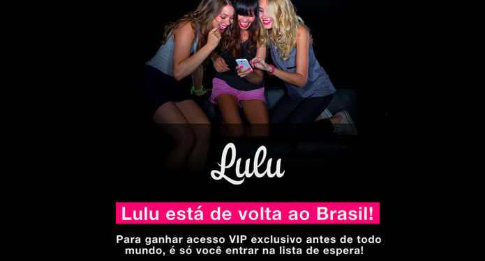 App Lulu volta ao Brasil e traz novas funcionalidades, como bate-papo (Foto: Divulgação/ Lulu)