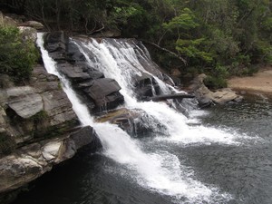 A Cachoeira da Zilda é uma das muitas que há na região de Carrancas (Foto: Daniel Iozzi/VC no G1)