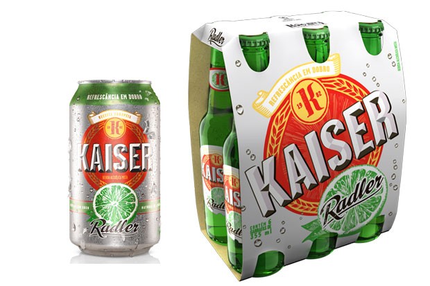 Kaiser Radler, a nova aposta da cervejaria Heineken (Foto: Divulgação)