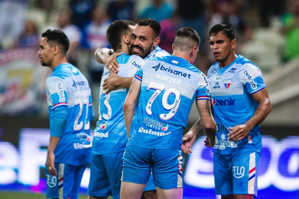 Fortaleza goleou o Atl�tico-BA por 5 a 1 nas quartas de final � Foto: Thiago Gadelha / SVM 
