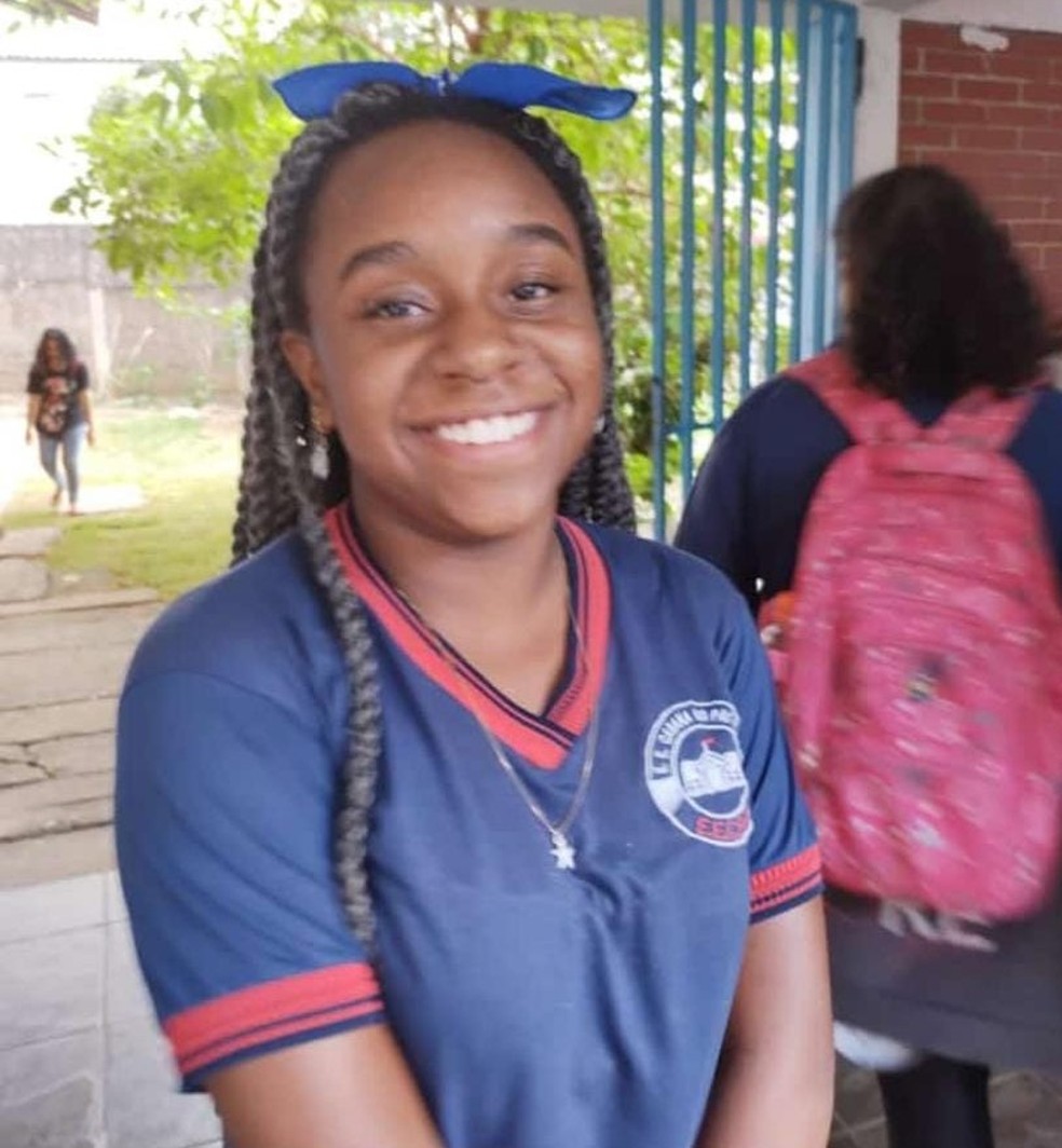 Morre menina de 12 anos que estava internada em BH. — Foto: Redes sociais