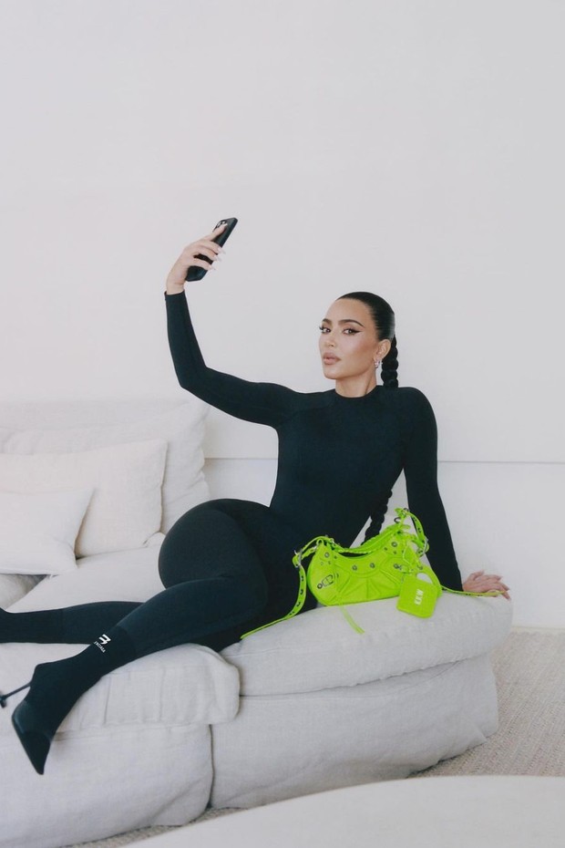 Kim Kardashian é a nova estrela da Balenciaga (Foto: Reprodução/Instagram)
