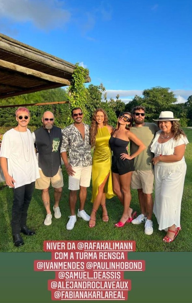 Rafa Kalimann comemorou seus 29 anos com a presença de famosos (Foto: Reprodução / Instagram)