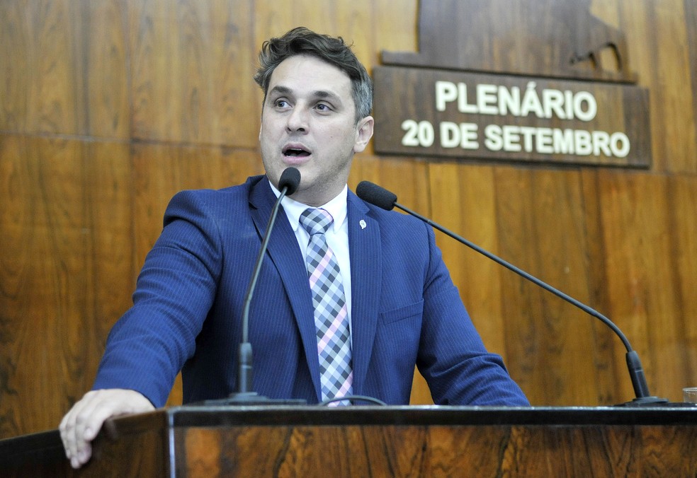 Luciano Zucco (Republicanos) já havia sido o candidato a deputado estadual mais votado em 2018 e recebeu 259.023 votos em 2022 — Foto: Celso Bender/Agência ALRS