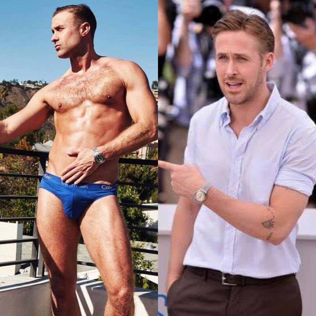 Modelo, Ross Northon, faz sucesso por semelhança com o ator Ryan Gosling (Foto: Divulgação )