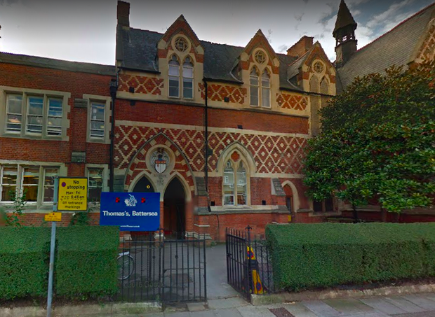 Fachada da escola do príncipe George  (Foto: Reprodução Google Maps)