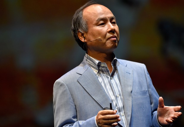 Masayoshi Son, CEO da SoftBank e responsável pelos investimentos do Vision Fund (Foto: Koki Nagahama/Getty Images)
