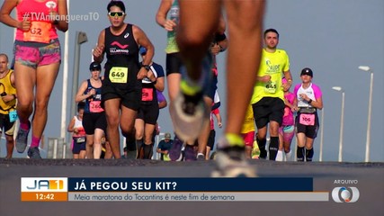 Entrega dos kits para a Meia Maratona do Tocantins será feita até este sábado (02)