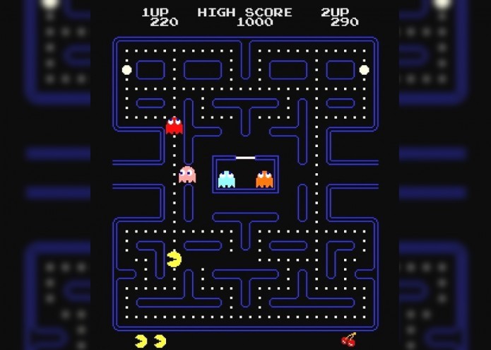 Pac-man: jogo foi lançado em 1980 (Foto: Reprodução/Paulo Vasconcellos)