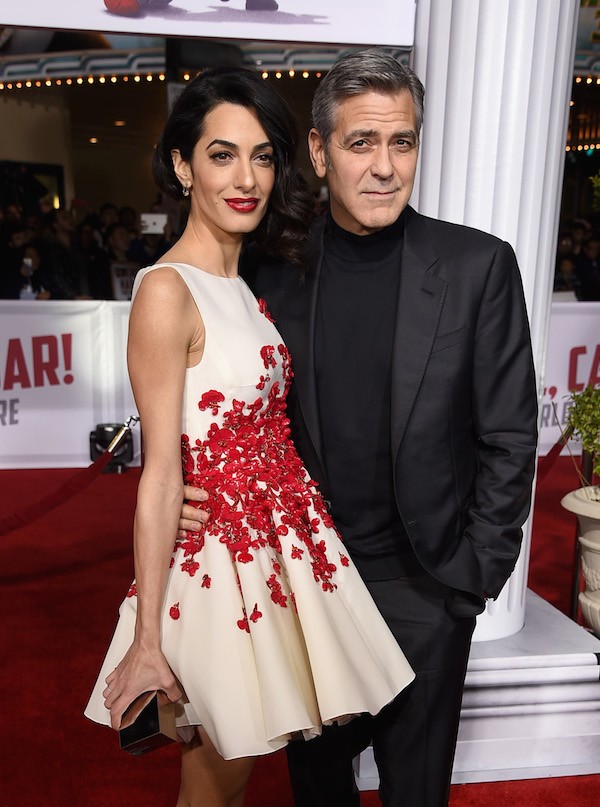 O ator George Clooney e a advogada Amal Alamuddin (Foto: Getty Images)
