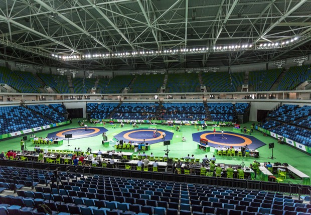 Interior da Arena Carioca 1  (Foto: Getty Images )