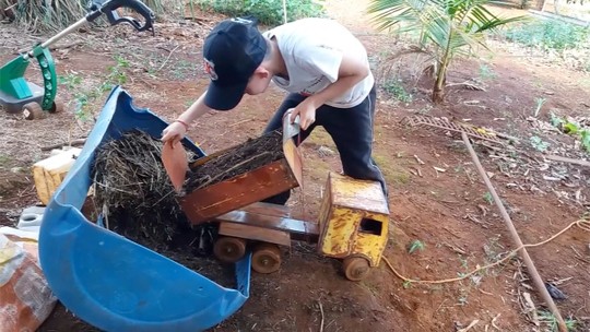 Menino de 8 anos que sonha em ser agrônomo faz vídeo relatando o dia a dia na fazenda e viraliza na internet