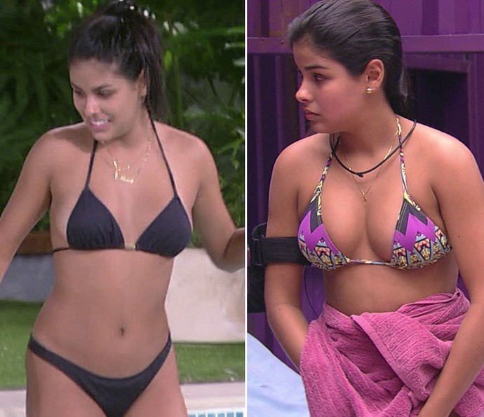 Munik antes e depois (Foto: TV Globo)