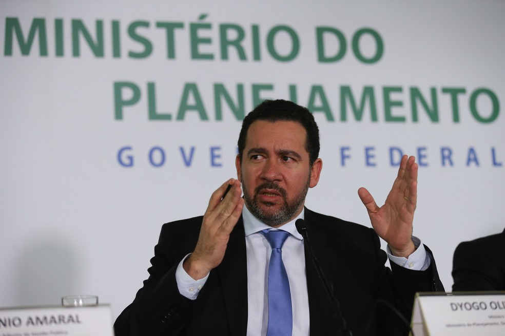 O ministro do Planejamento, Dyogo Oliveira, durante entrevista em dezembro do ano passado (Foto: Fábio Rodrigues Pozzebom/Agência Brasil)