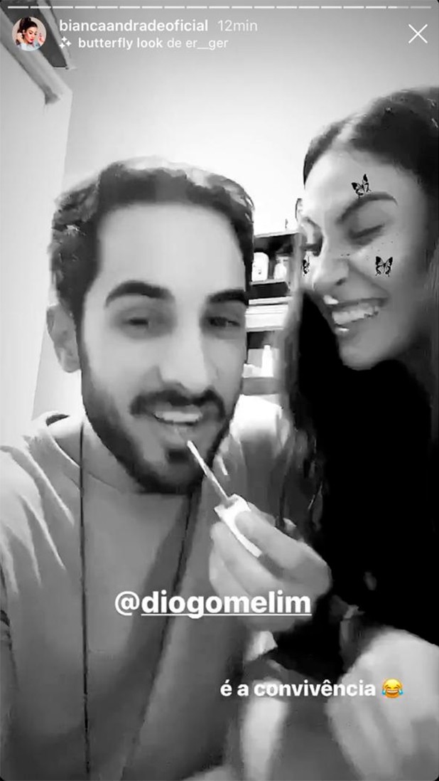 Bianca Andrade e Diogo Melim selam amizade após polêmicas (Foto: Reprodução/Instagram)
