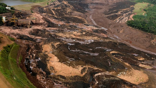 Rompimento de barragem da mina de Feijão, da Vale, em Brumadinho (Foto: REUTERS/Washington Alves)
