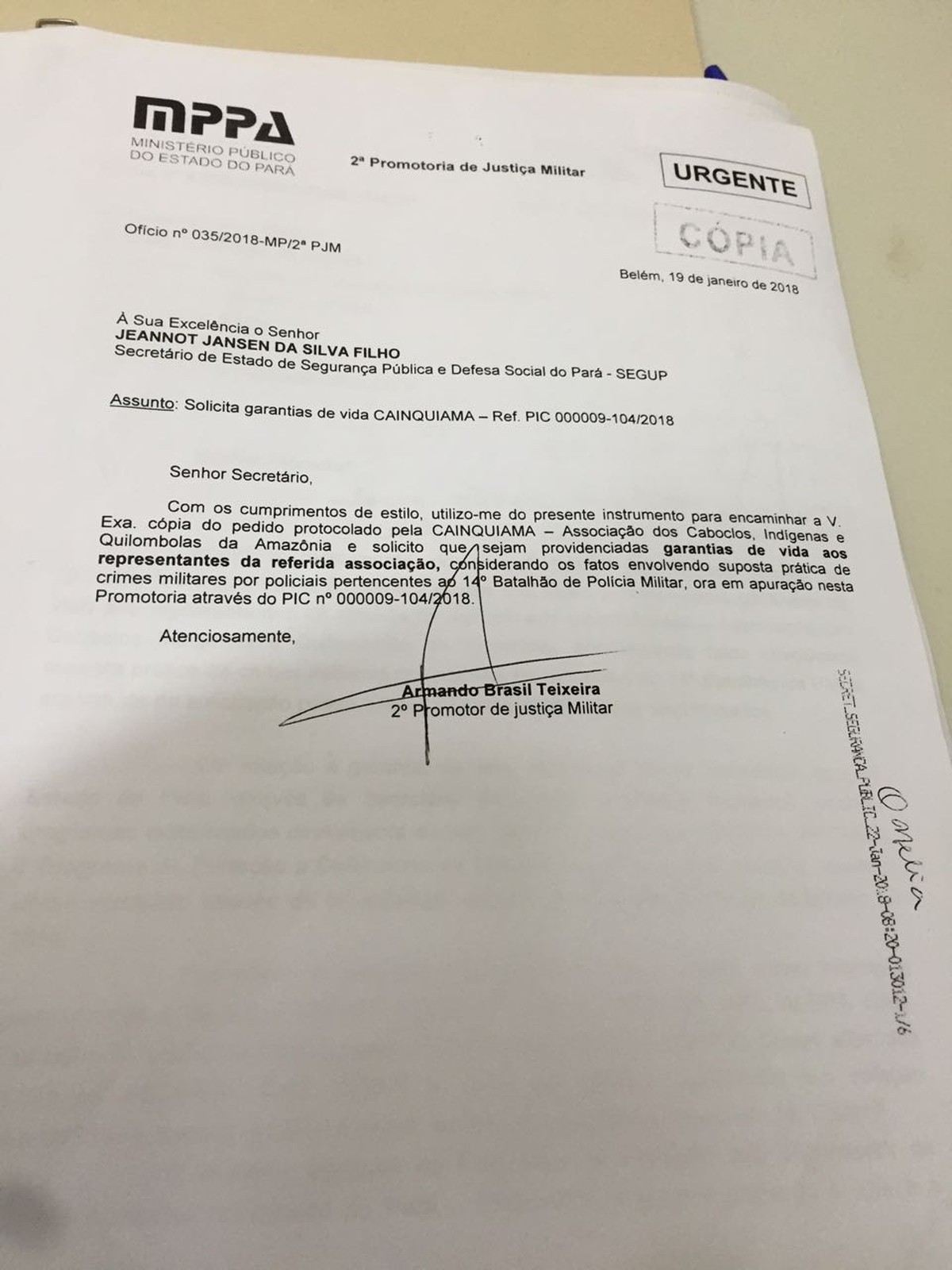 Um dos líderes comunitários de associação que denunciava crimes ambientais em Barcarena é morto a tiros