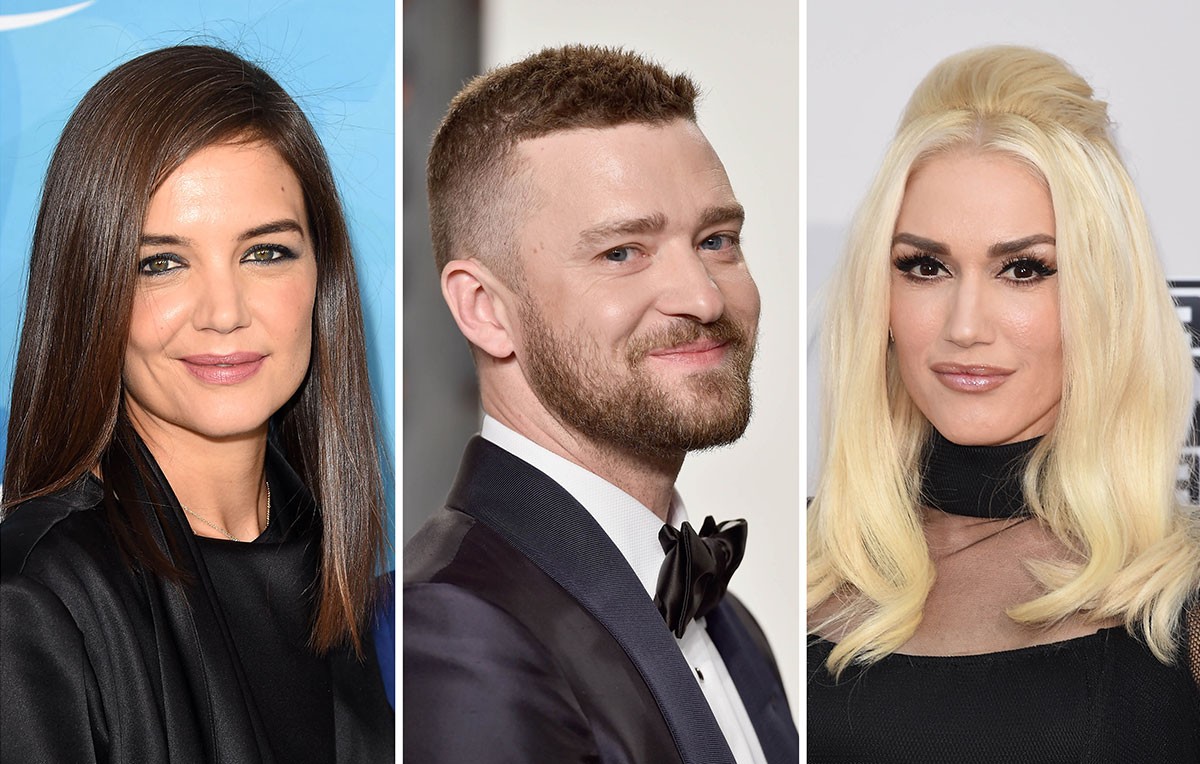 Katie Holmes, Justin Timberlake e Gwen Stefani são alguns dos que ficaram ainda melhores com o tempo (Foto: Getty Images)