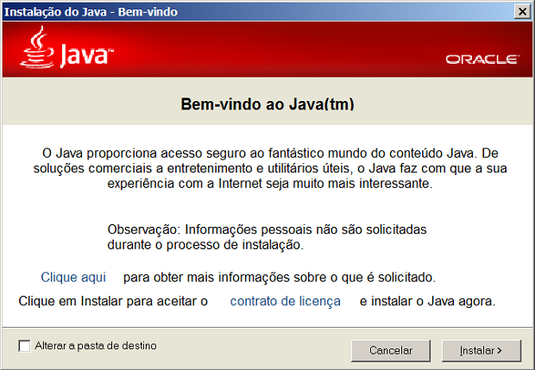Java Runtime | Download | TechTudo