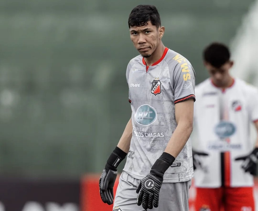 Evan Guilherme, goleiro do Real Ariquemes — Foto: Divulgação/Real Ariquemes