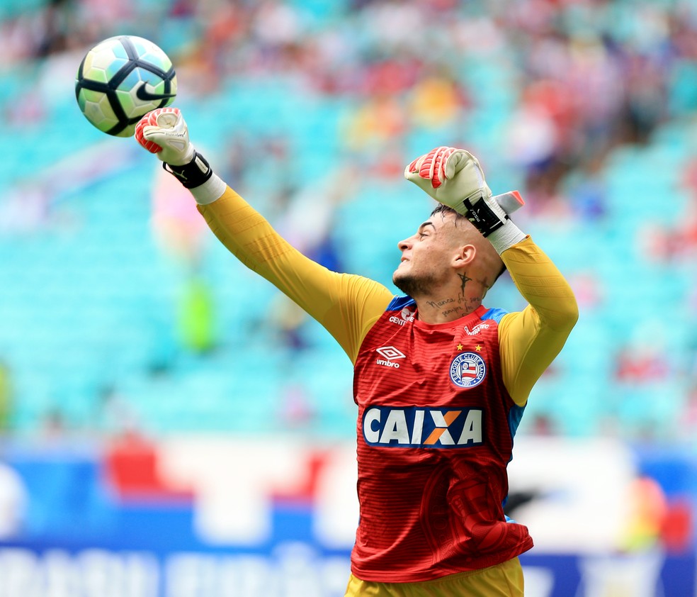 Jean, goleiro do Bahia, tem acerto verbal com São Paulo (Foto: Felipe Oliveira/Divulgação/EC Bahia)