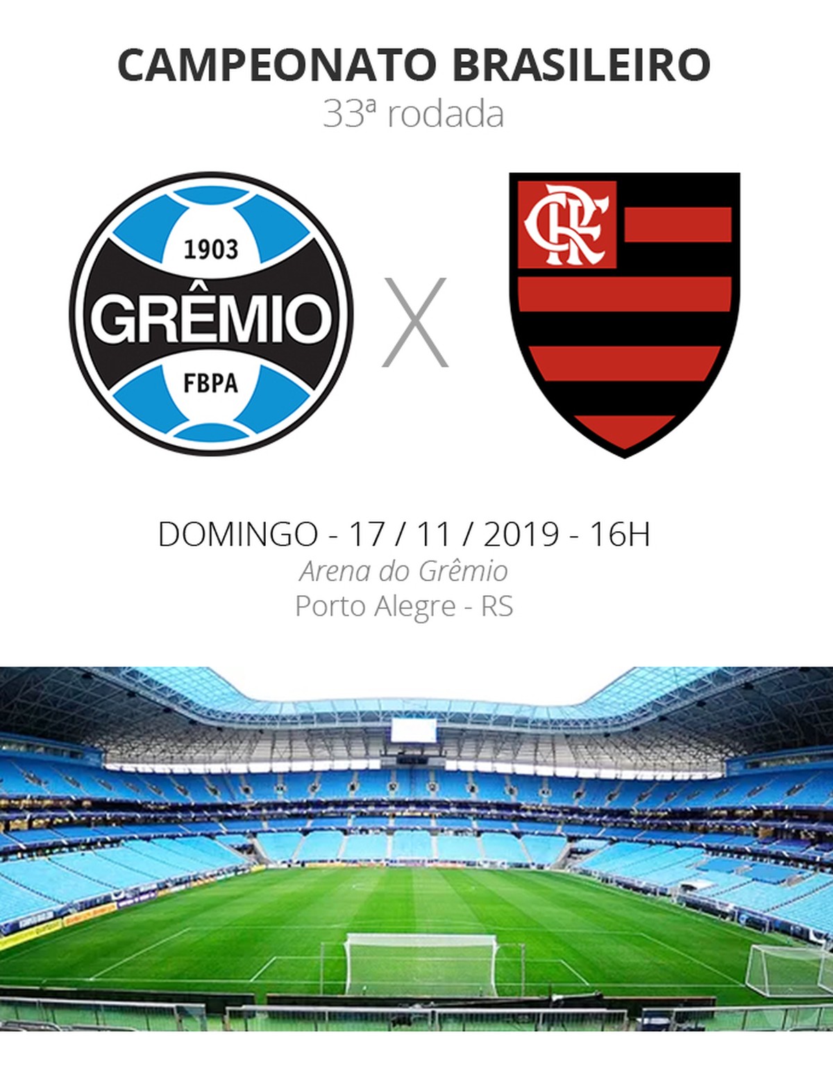 Gremio x cr flamengo rj