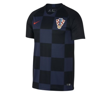 A segunda camisa da seleção da Croácia