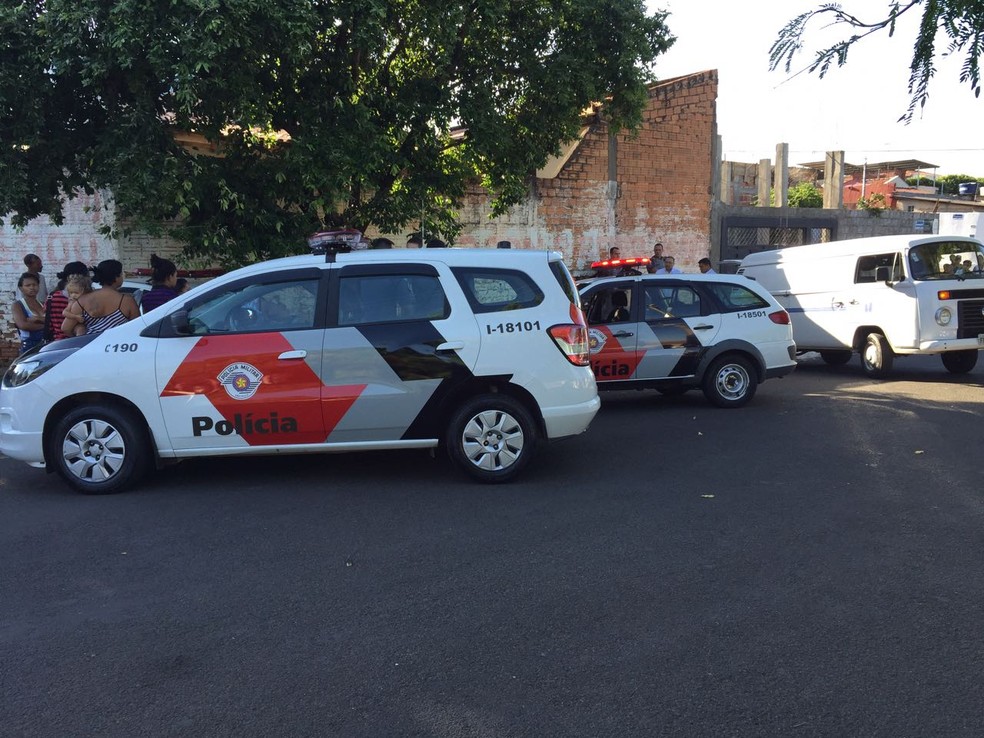 Rapaz foi assassinado no Jardim Brasil Novo, em Presidente Prudente (Foto: Mateus Tarifa/TV Fronteira)
