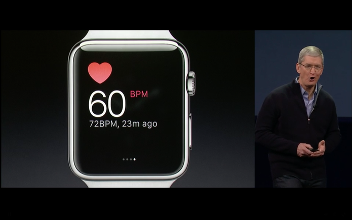 Novo Apple Watch mede até batimentos cardíacos (Foto: reprodução)
