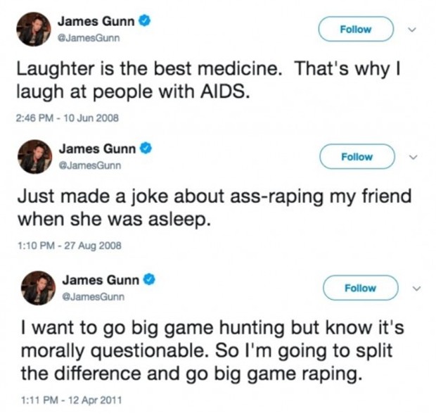 Diretor de 'Guardiões da Galáxia', James Gunn é demitido ...