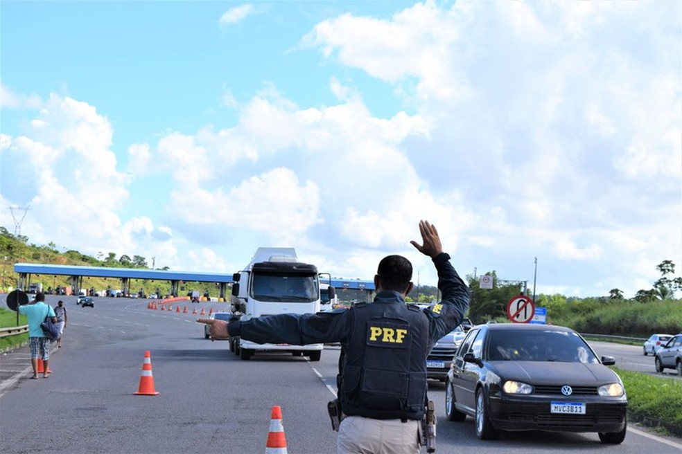 PRF registra 36 acidentes e 14 mortes nas rodovias baianas durante Operação Ano Novo — Foto: Divulgação/PRF