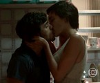 Carla Salle e Felipe Simas como Leila e Jonatas em 'Totalmente demais' | Reprodução