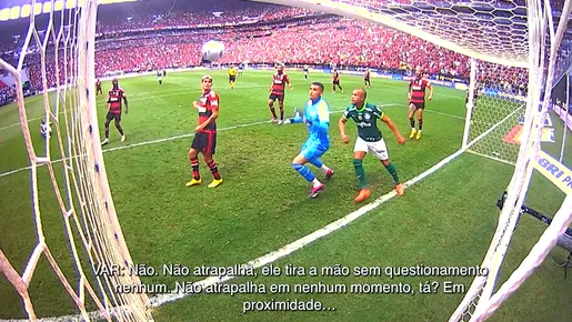 Veja análise do VAR no gol do título do Palmeiras: 'Mayke não atrapalha'