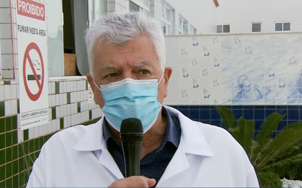 'Tragédia anunciada', diz diretor sobre taxa de ocupação no Hospital das Clínicas em Itajubá, MG — Foto: Reprodução/EPTV